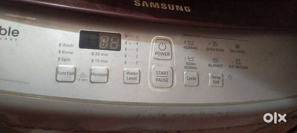 Washing machine ,Top load, Samsung brand