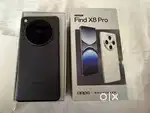 30 Days old oppo find x8 pro 16/512 ( space black colour )