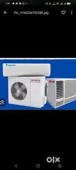 AC FRIDGE ON RENT SPLIT WINDOWS & FRIDGE
