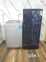 Haier latest flower model refrigerator & lg turbodrum washing machine*