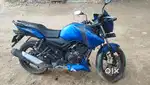 Apache 160rtr matt blue