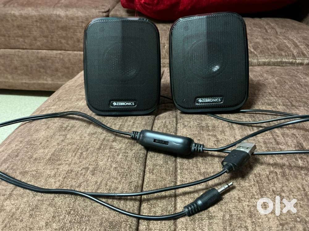Zebronics usb speakers 5W new condition and unused