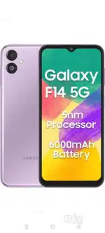 Samsung galaxy F14 5G -  6/128GB 6000mah battery