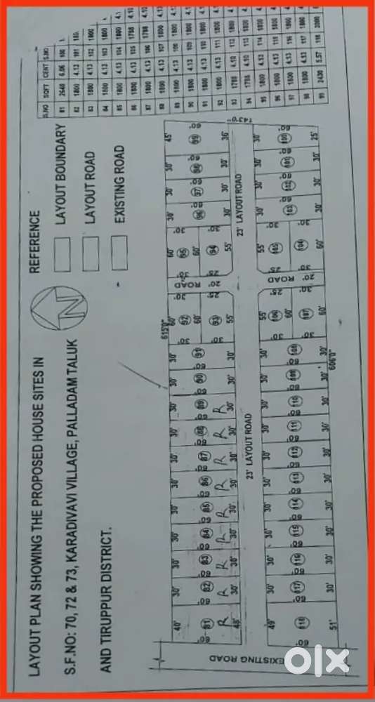4.12 Cent Dtcp plot immediate sale at chinnaigoundan nagar karadivavi