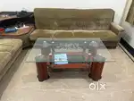 7seater Sofa set with corner and centre table