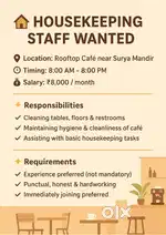 MALE Housekeeping