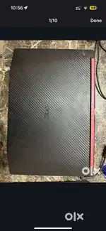 Acer nitro 5 with 4gh graphich card 1tb hdd 256ssd