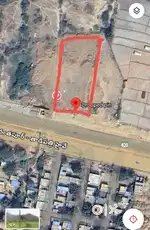 Land on 6 line highway for sale