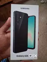 Galaxy A26 6/128 with box bill Just 1 month Old