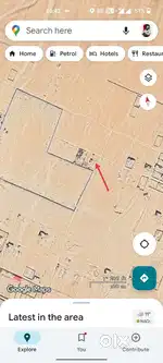 Corner plot for sale at phyang thang near RTO office