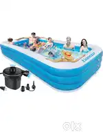 Inflatable swimming pool