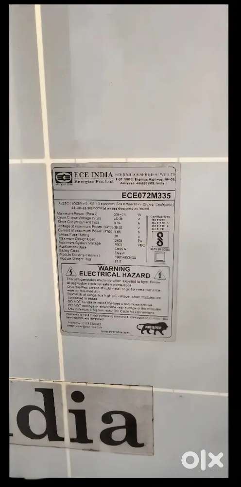 बेहतरीन मौका !
9 Polycrystalline Solar Panels बेच रहा हूँ,
