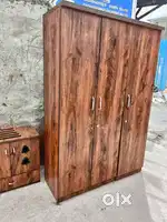 4*6 feet BRAND NEW engineered wood wardrobe with hanging rod/ shelve