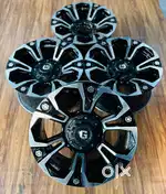 18 inch fortuner alloys lenso brand original Set of 4 in mint conditio