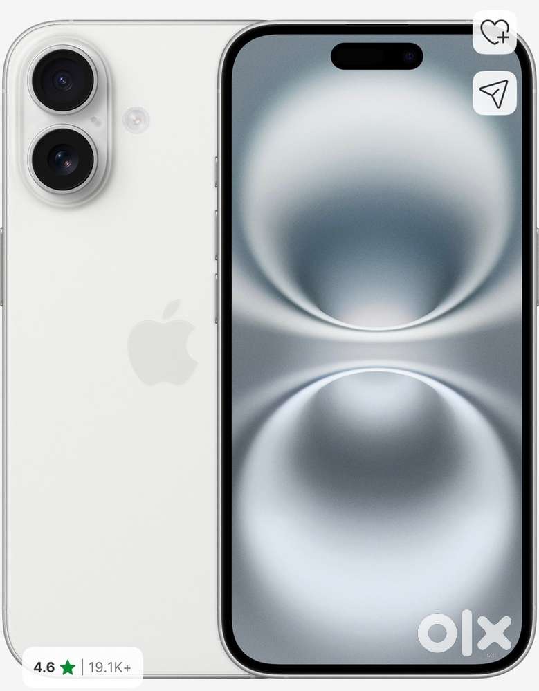 Unused Iphone 16 128GB (WHITE)