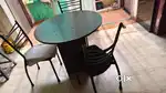 Small 4 seater round table very apt for students,small family