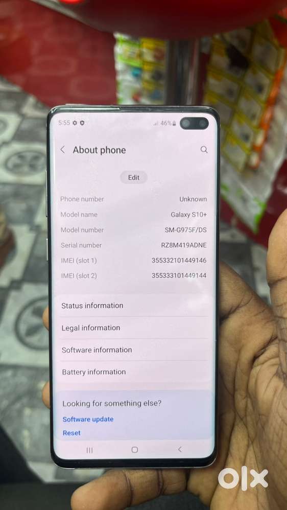 SAMSUNG S10 plus 8/128gb