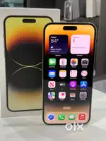 Iphone 14pro max 256gb gold colour with bill 6months warranty