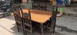 Pure Rose Wood  6 Chaired Dining Table