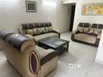7 seater Sofa set with center table and dining table with 6 chiars