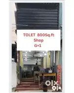 Commercial building 800sq.ft G+1 Available for Rent