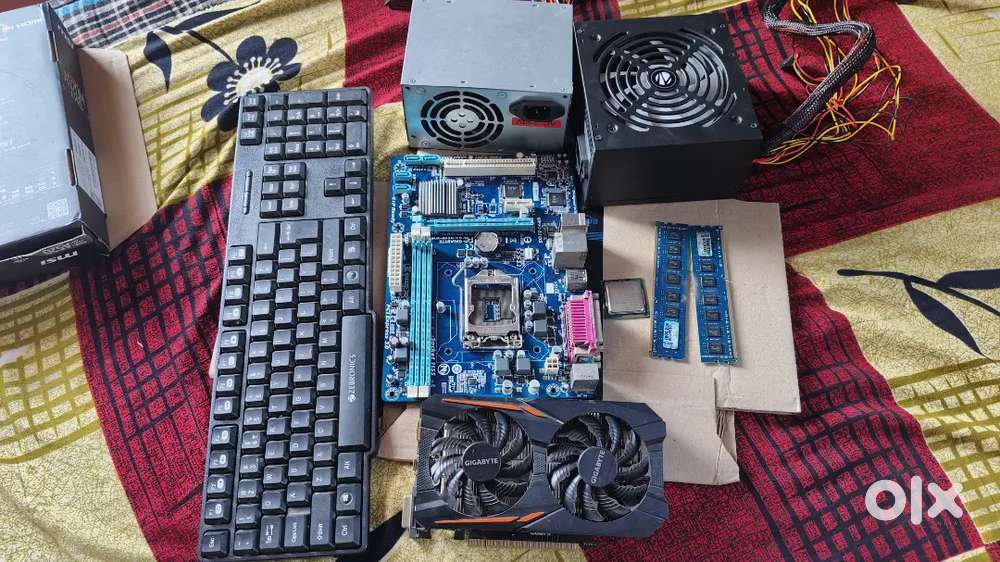 I7 processor,gtx1050ti, motherboard,16gb ram,psu