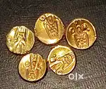 Indo Dutch gold coin, each coin 390 mg.