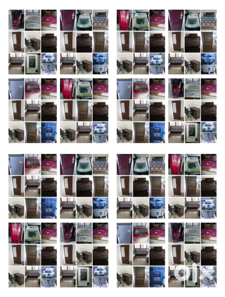 Washing machine on fridge on all furniture rent service
