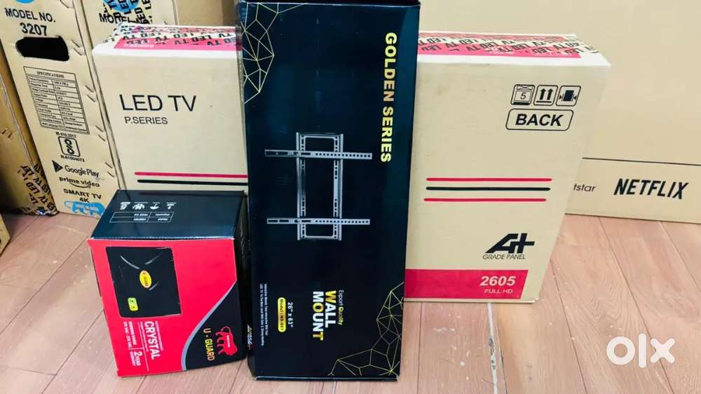 High quality 4k smart android LED tv just 6000