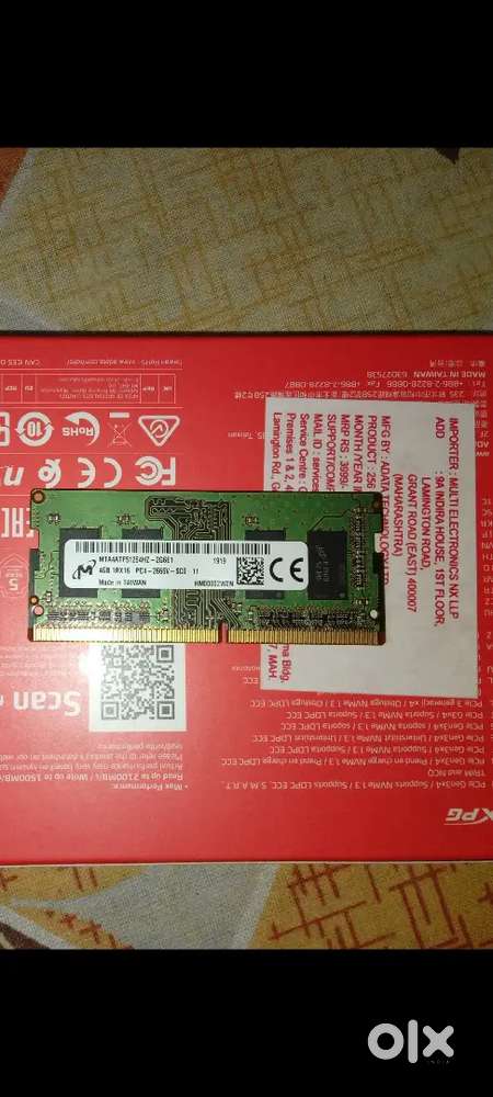 Hynix 4gb DDR4 Ram