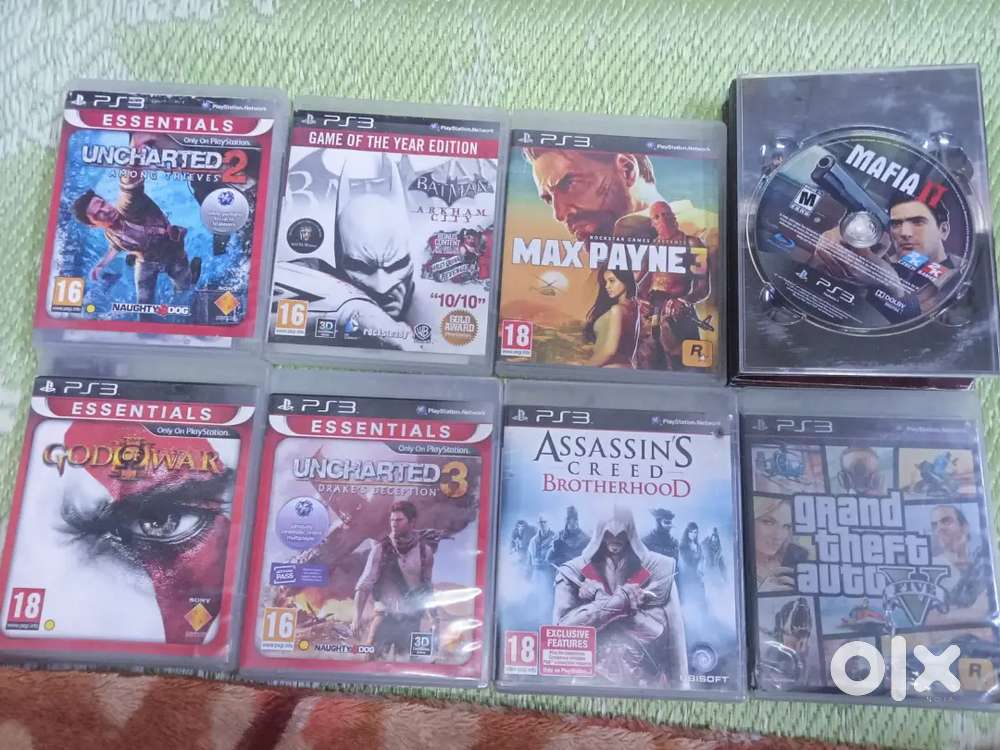 PS3 GAMES 7 disc with all books