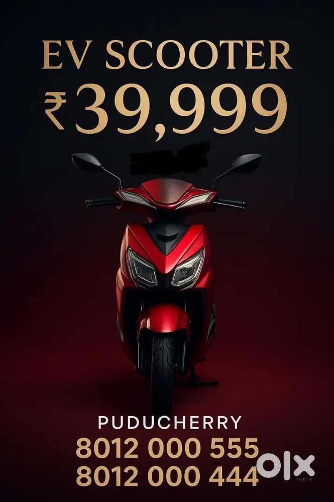 Ev scooter with extreme low price in pondicherry 39999/- only