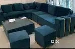 sofa today offer buy new sofa 8450, L size sofa 13990/- EMI
