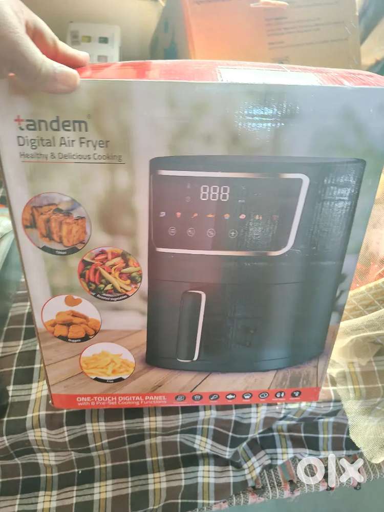Want to sell new Air fryer , coffe machine maker, Dinner set etc