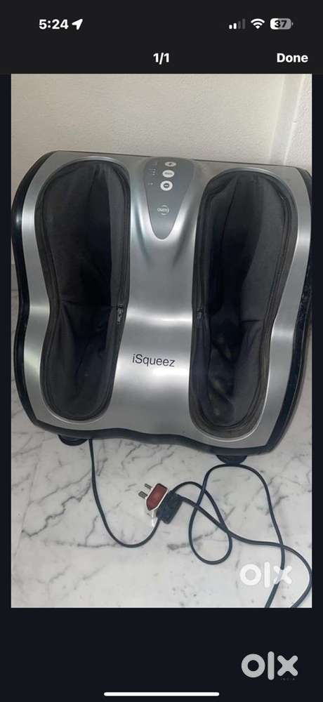 Isqueez foot massager bought  for 25000 selling for 2000
