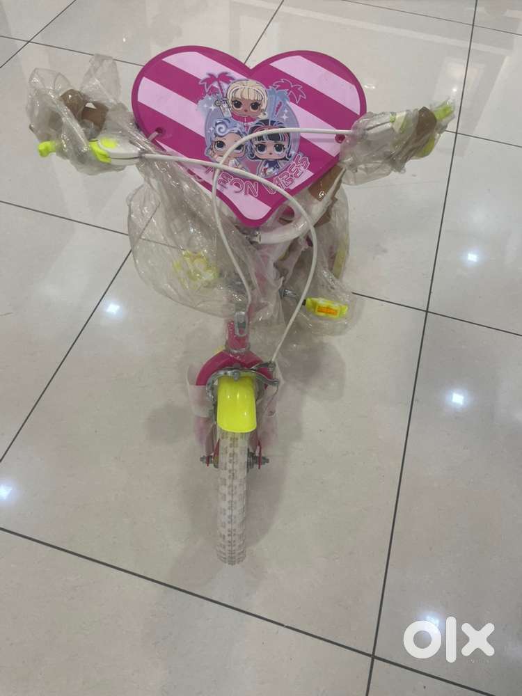 *Pinky girly type  bicycle*
