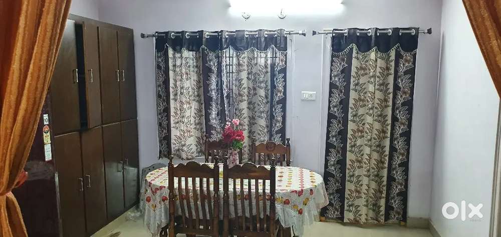 Fully furnished flat with 3 ACs