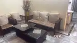 5 seater sofa with center tabel