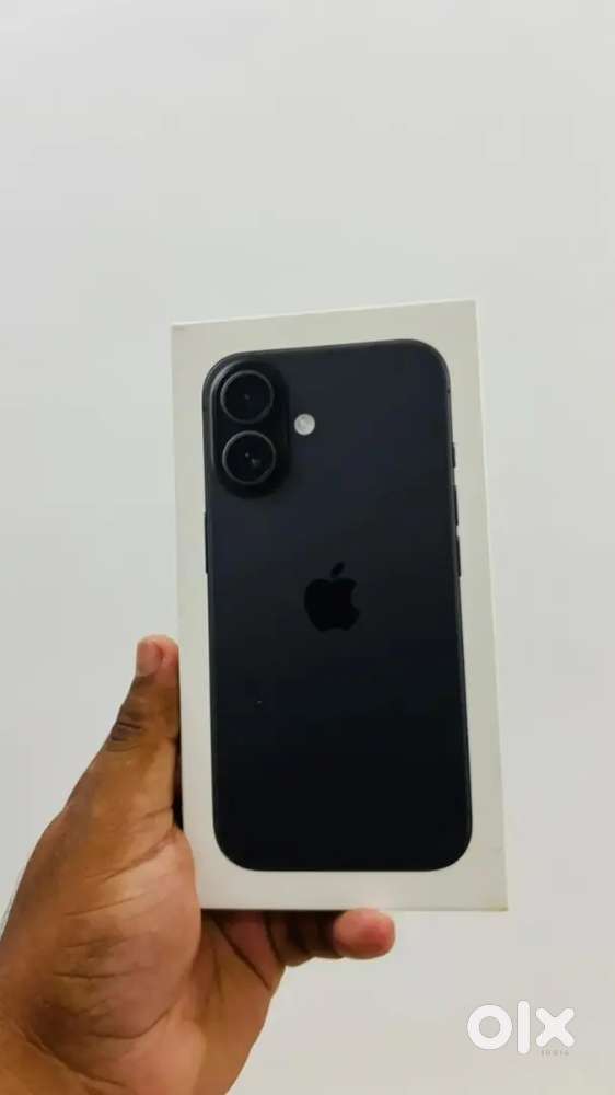 iPhone 16
 Black
 128 GB

 Brand new, sealed box never opened