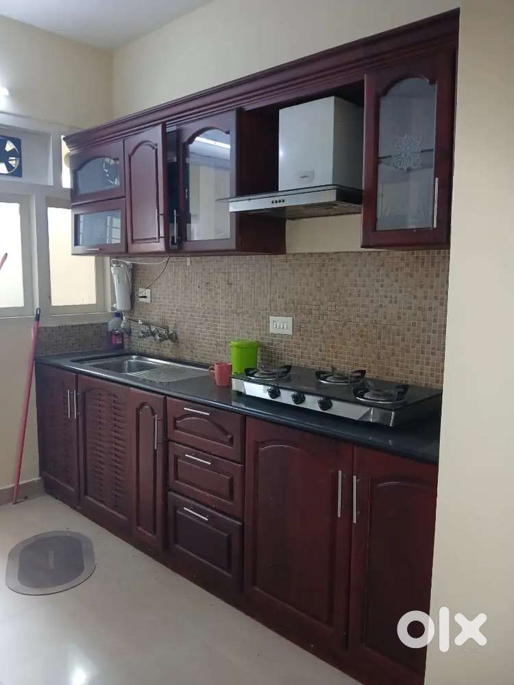 Fully furnished flat available near desom, aluva