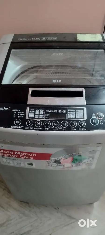LG top load fully automatic washing machine 10 kg in perfect working