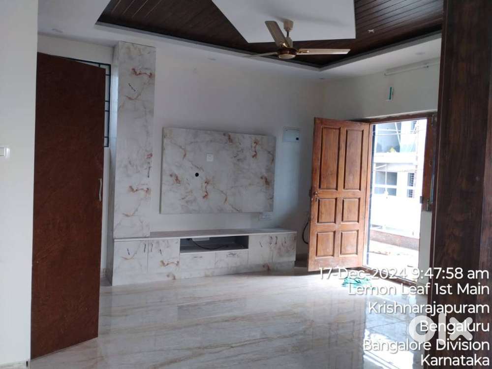 3 BHK Flat House Available in KR PURAM for lease ready to move