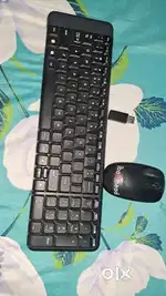 Logitech keyboard with mouse brand new condition  fixed price