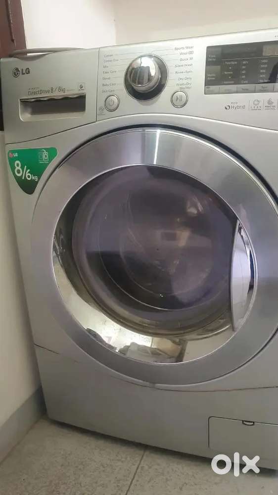 Fully automatic.. 8/6 kg LG washing machine..