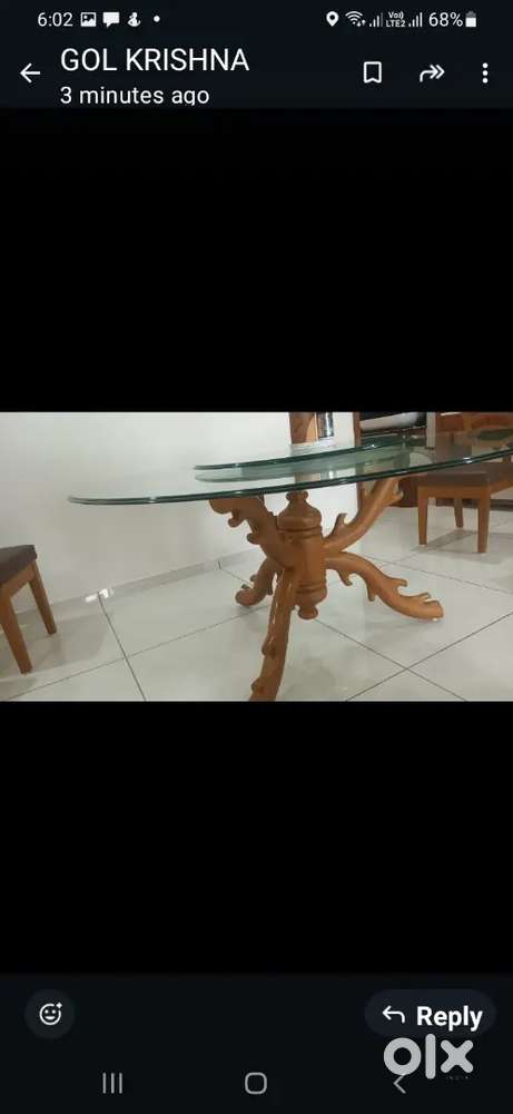 Dining table