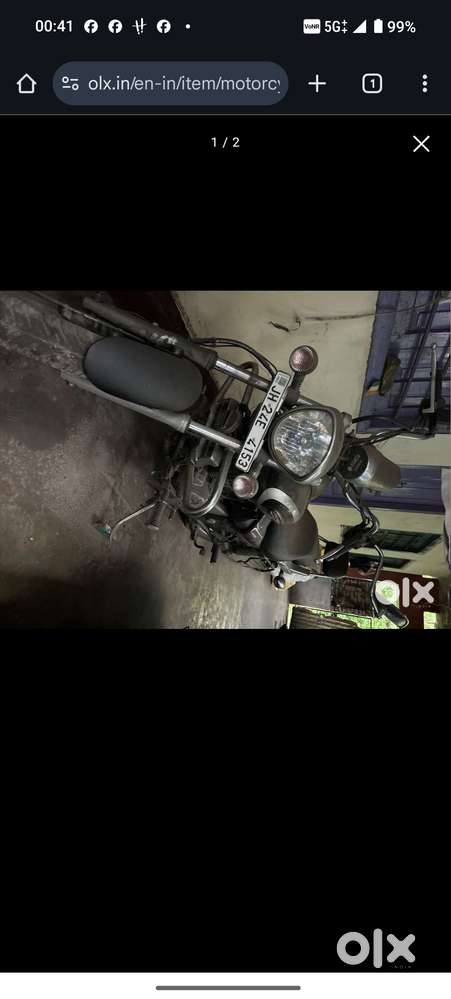 Bike is good but battery dead due to zero usage of bike from last 1 yr