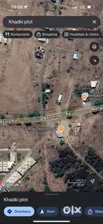 Road touch near hotel Tandoor khadki