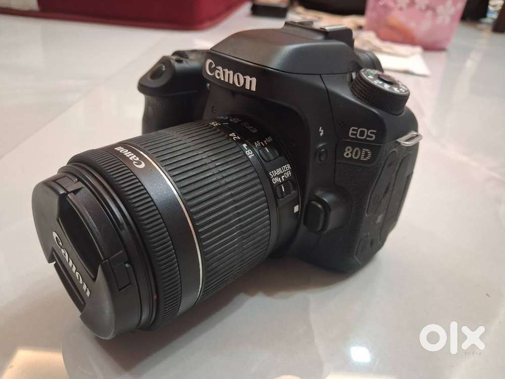 Canon 80d with Kit lens