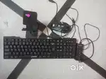 RGB mouse and normal keyboard,OTG, USB and mouse