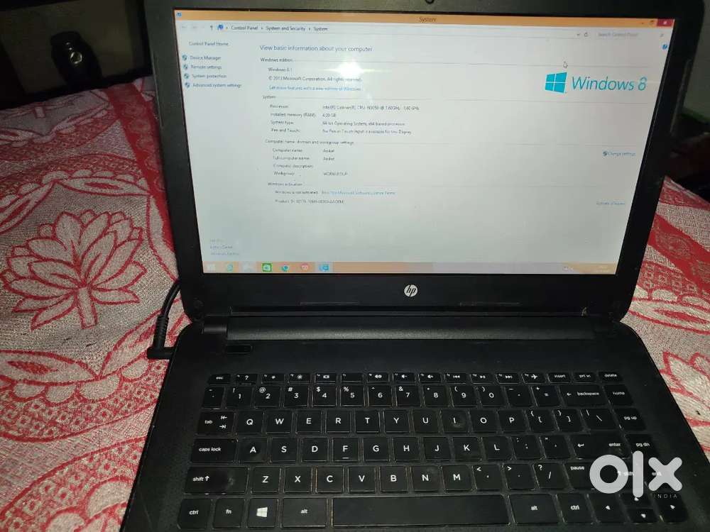 Hp notebook series Laptop available for sale